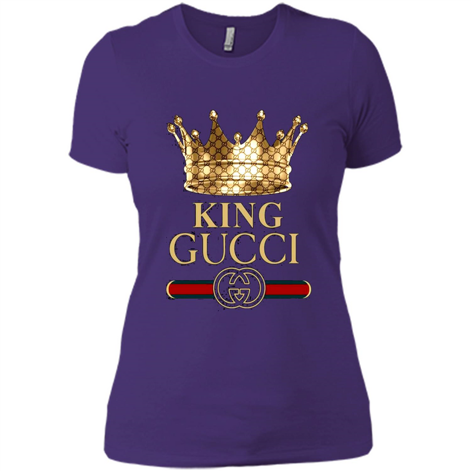 Cover your body with amazing King Crown Gucci Logo Black PING PONG