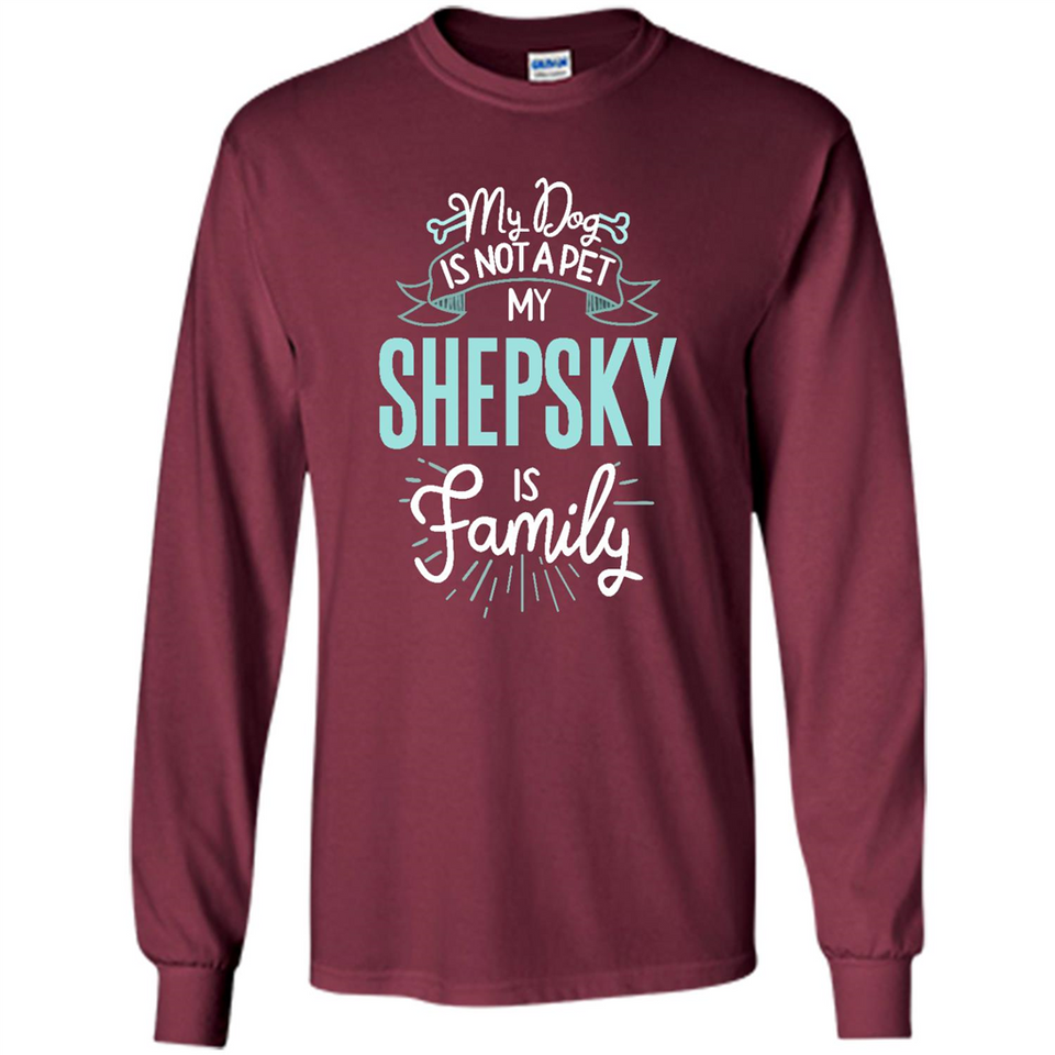 Shepsky Shirt Family Dog