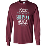 Shepsky Shirt Family Dog