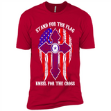 Dallas Cowboys - stand for the flag kneel for the cross