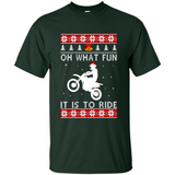 Motocross oh what fun it is to ride Christmas sweater PINGPONG