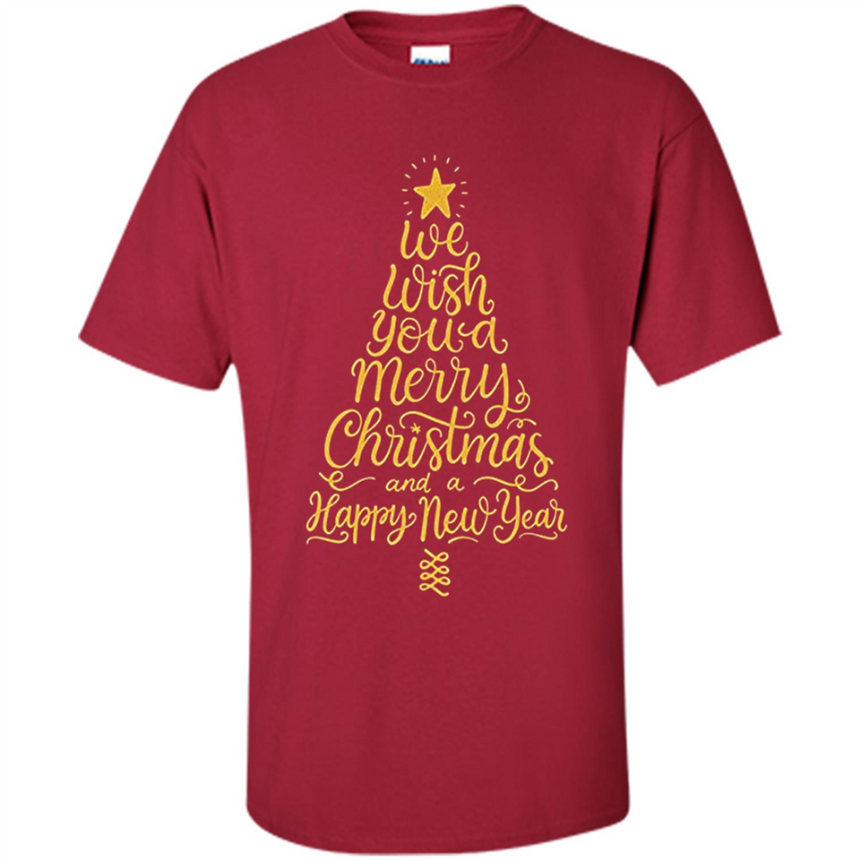 Christmas Tree T-Shirt Funny Mery Christmas Gift Idea - Shirt