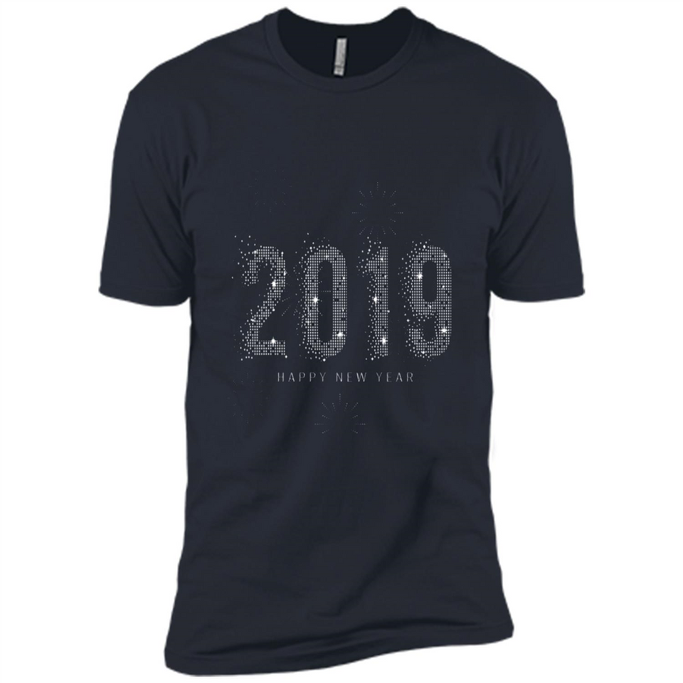 Happy New Year 2019 Sparkle Firework PINGPONG
