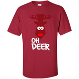 Oh Deer Christmas Reindeer Black mugs PINGPONG - Shirt