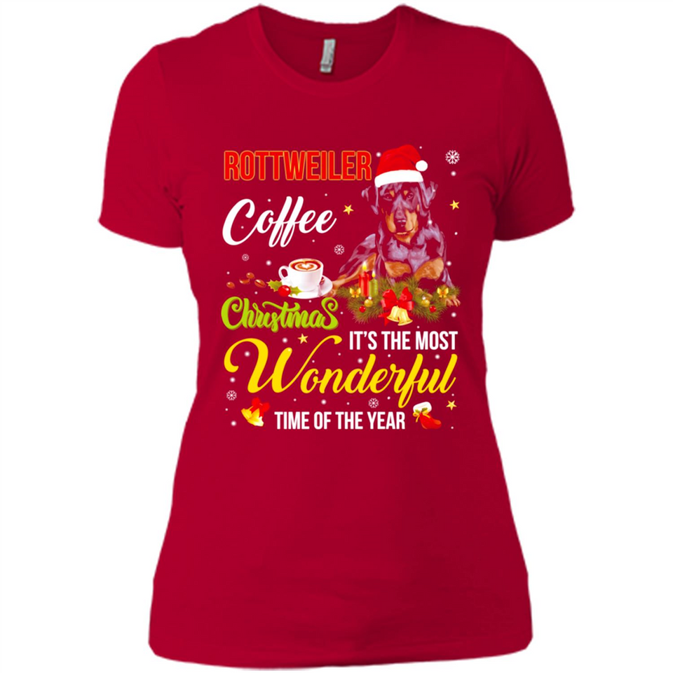 Rottweiler Coffee Wonderful Christmas