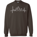 Heartbeat Christmas Tree T-shirt Funny Xmas Costume