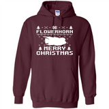 Flowerhorn Christmas T-shirt, Ugly Christmas Sweater - Hoodie