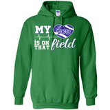 TCU Horned Frogs Football My Heart is on that Field - Hoodie