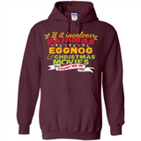 Pajamas, Eggnog and Christmas Movies Count Me In - Hoodie