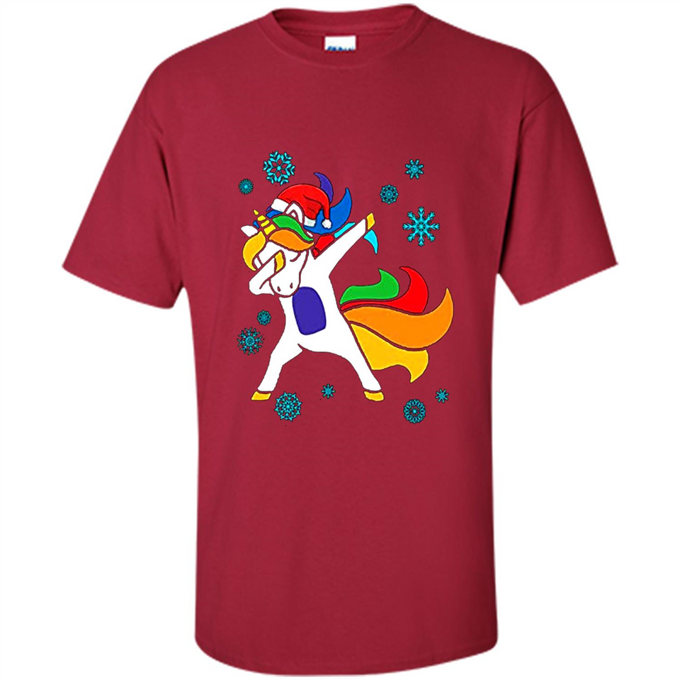 Christmas Dabbing Unicorn - Shirt