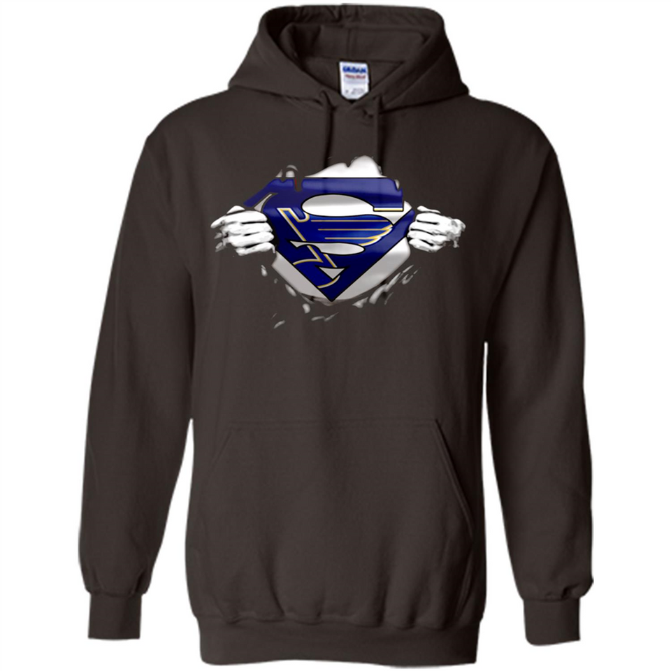 St. Louis Blues And Superman Fans
