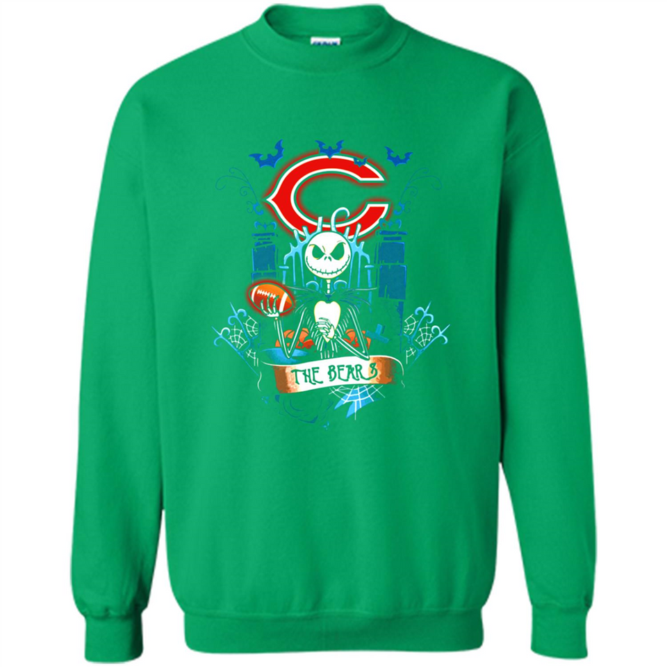 Chicago Bears Halloween The Nightmare Before Christmas - Sweatshirt
