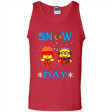 Snow Day Shirt For Chicago Blackhawks Vs Minion Fans pingpong