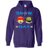 Snow Day Shirt For Cincinnati Bengals Vs Minion Fans pingpong