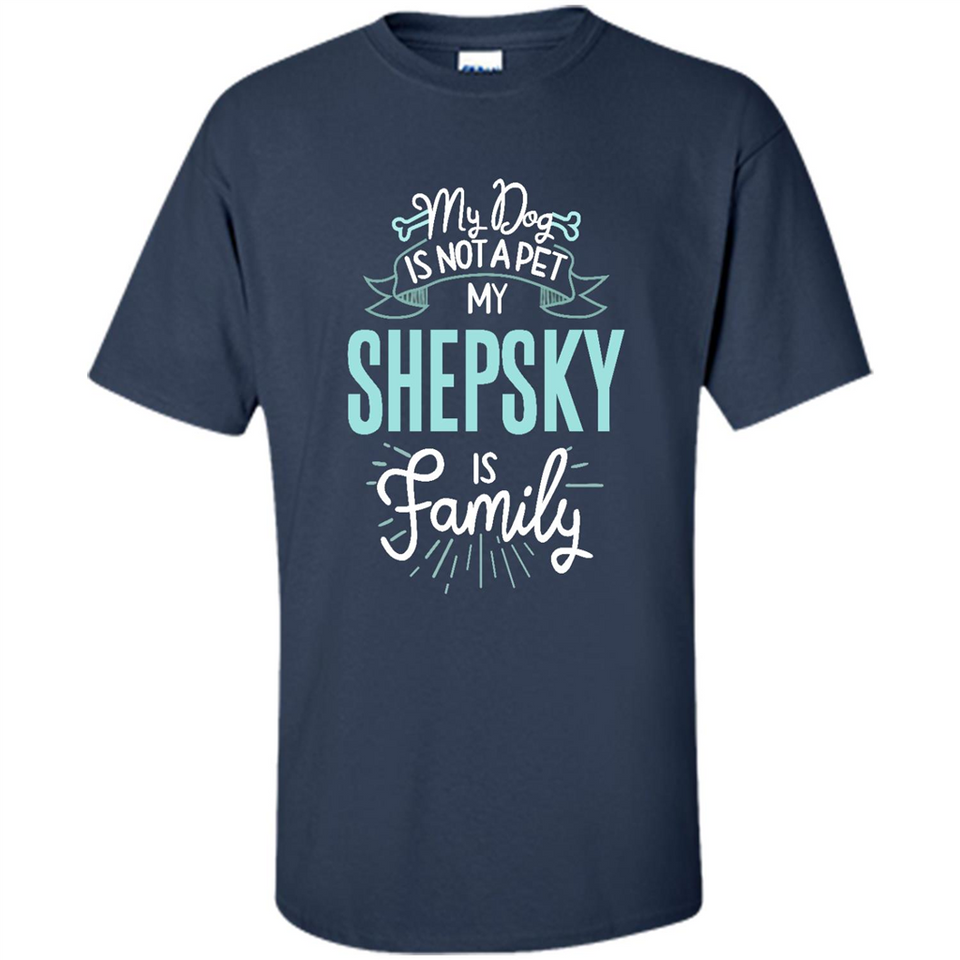 Shepsky Shirt Family Dog