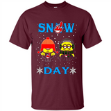 Snow Day Shirt For Cleveland Indians Vs Minion Fans pingpong