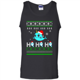 Narwhal christmas sweatshirt hoodie long PINGPONG - Tank Top