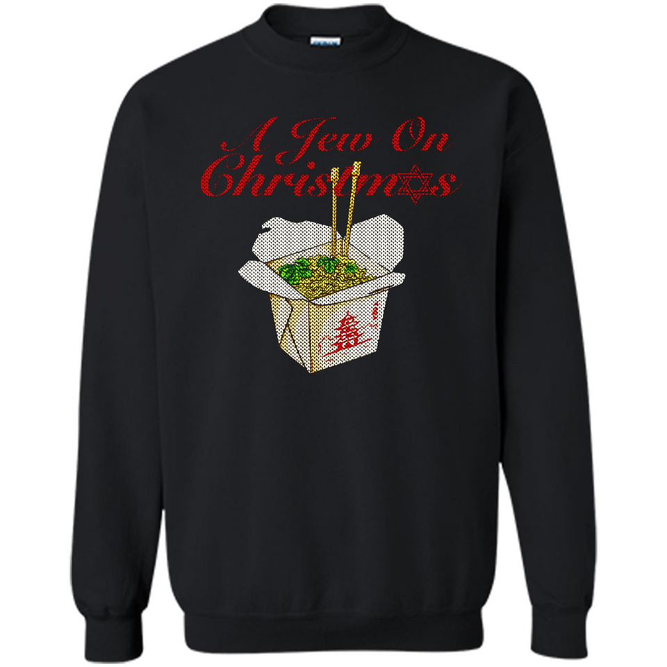 Christmas Ugly Sweater A Jew On Christmas - Sweatshirt
