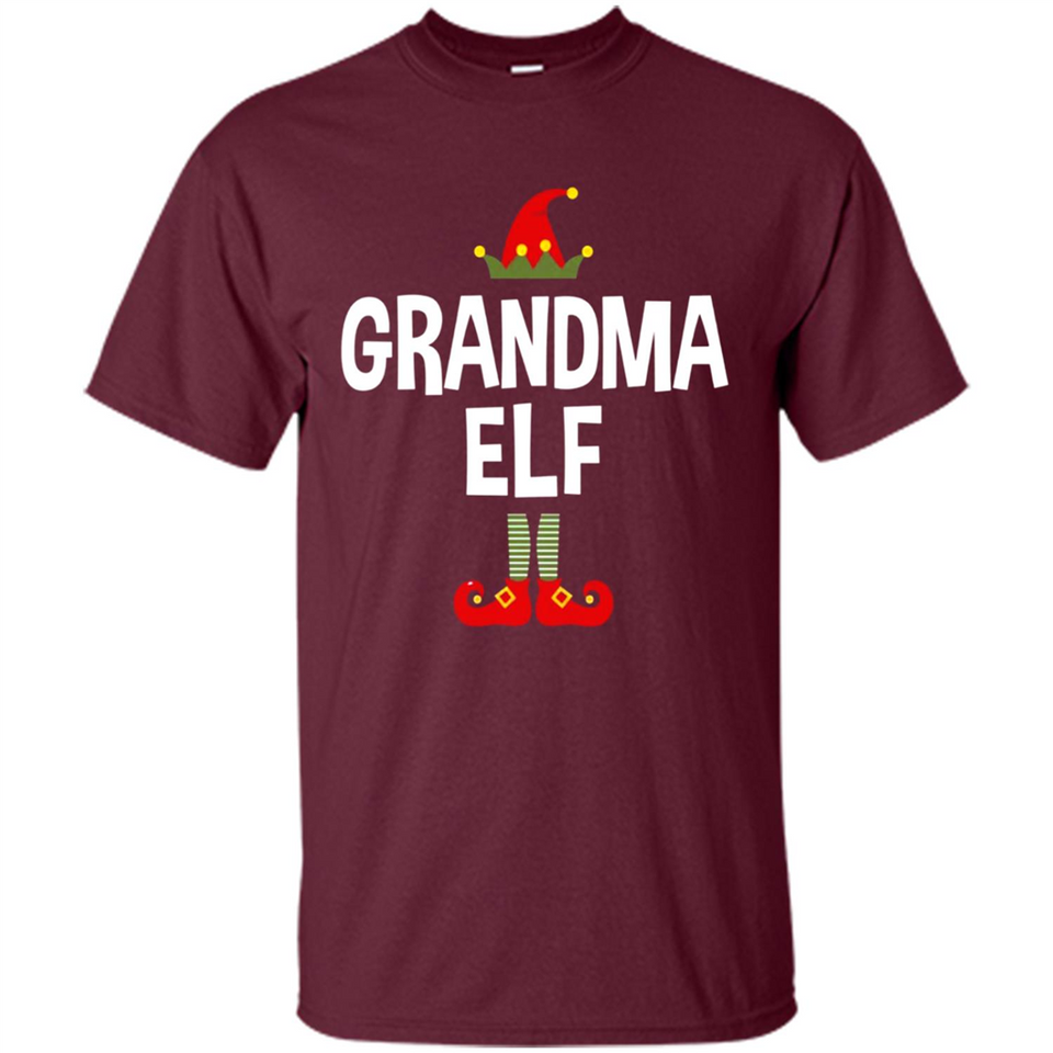 Grandma Elf Shirt -Family Matching Christmas Pajamas - Shirt