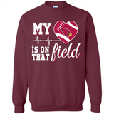 Arizona Cardinals Football My Heart is on that Field - Sweatshirt