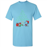 Snoopy Merry Christmas with Christmas tree T-Shirt - Shirt
