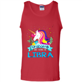 Unicorns are born in Libra Birthday Rainbow Gift Ladies Custom