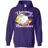 Unicorns Are Born In November Magical Rainbow