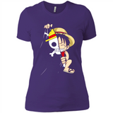 Luffy Flag One Piece - Ladies' Boyfriend T-Shirt