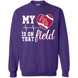 USC Trojans Football My Heart is on that Field - Sweatshirt