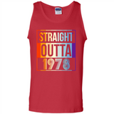 Retro Straight Outta 1978 40 Years Old - Tank Top