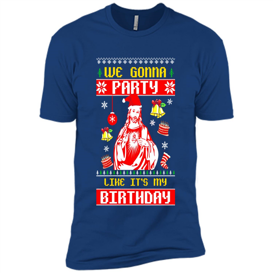 We Gonna Party Like It's My Birthday Jesus Christmas PINGPONG