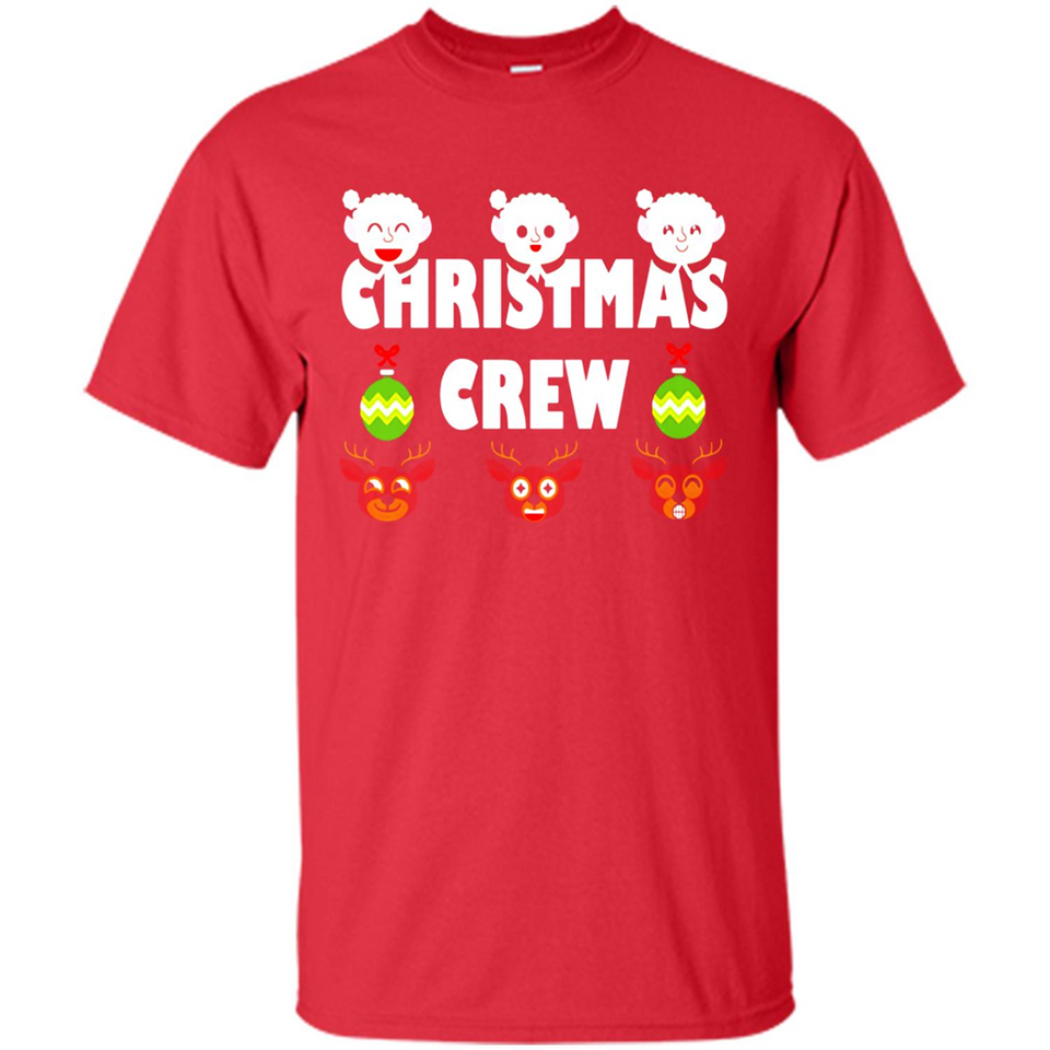 Christmas Crew Gifts Santa Elves Reindeer - Shirt