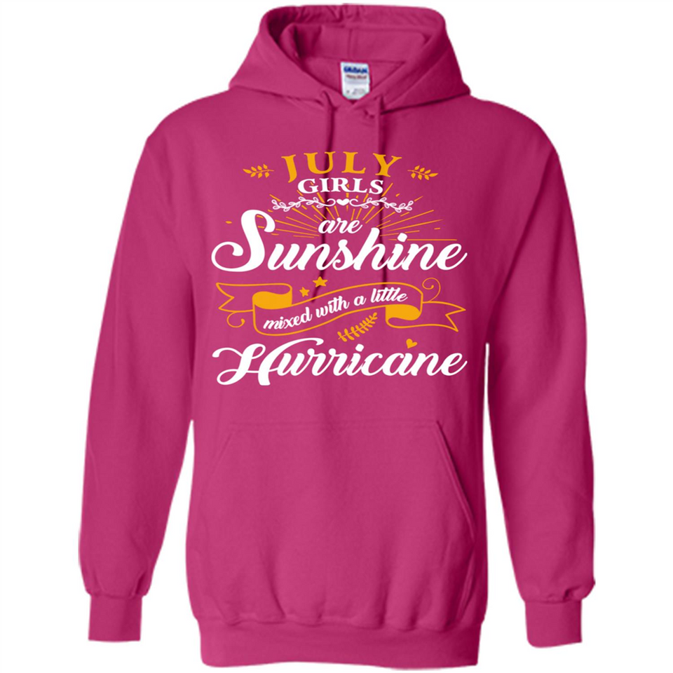July Girl Are Sunshine Mixed With a Little Hurricane