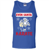 Even Santa Does Karate - Funny Karate - Tank Top