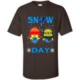 Snow Day Shirt For Memphis Grizzlies Vs Minion Fans pingpong