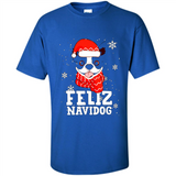Feliz Navidog Boston Terrier Dog Ugly Xmas Sweater PING PONG