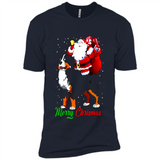 Merry Christmas Santa Claus With Big Dog sweater PINGPONG