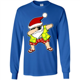 Dabbing Santa Christmas In July 1 - Long Sleeve T-Shirt