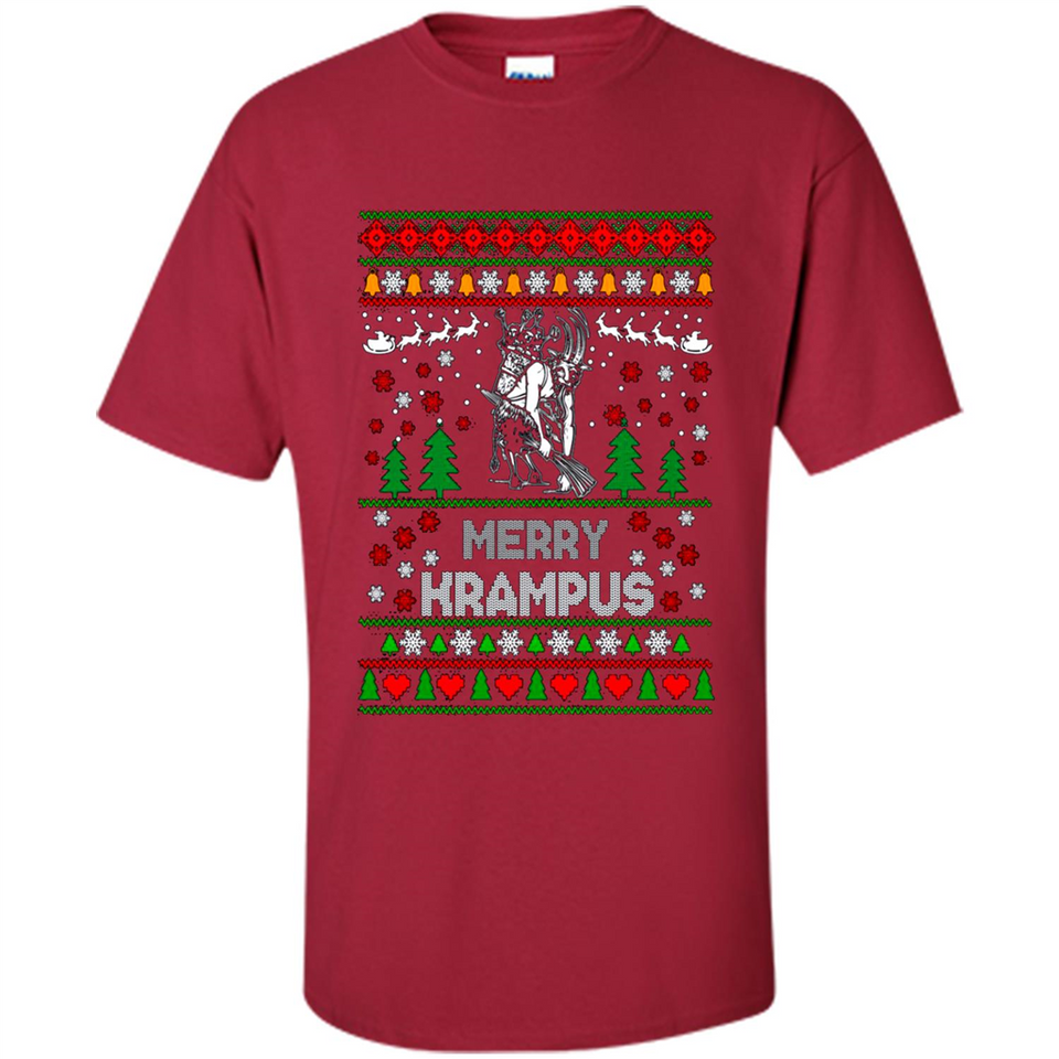 Merry Krampus Christmas sweatshirt PINGPONG