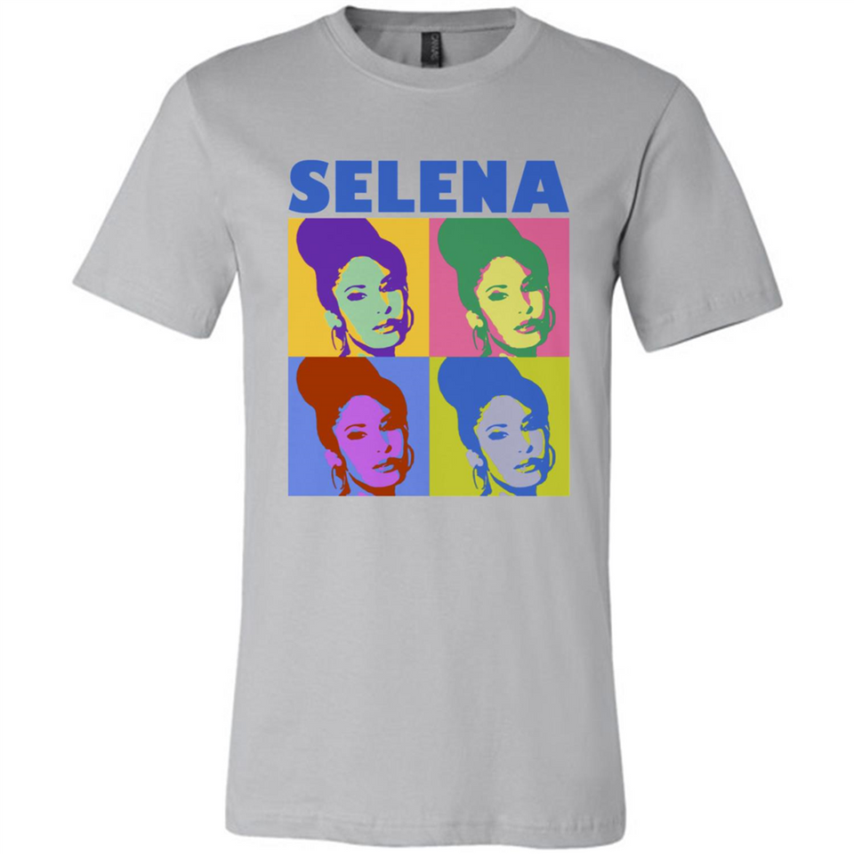 Selena Gomez Light Color - Canvas Unisex T-Shirt