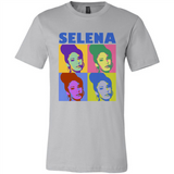 Selena Gomez Light Color - Canvas Unisex T-Shirt