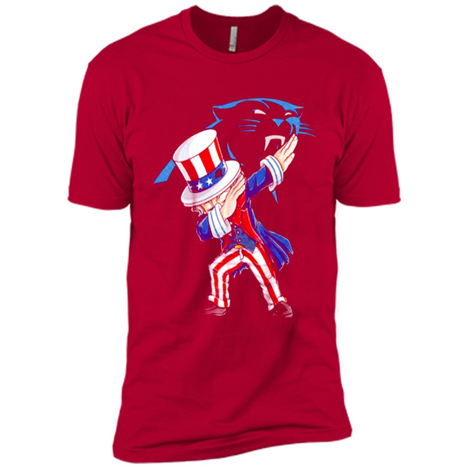 NFL CAROLINA PANTHERS UNCLE SAM DABBING INDEPENDENCE DAY
