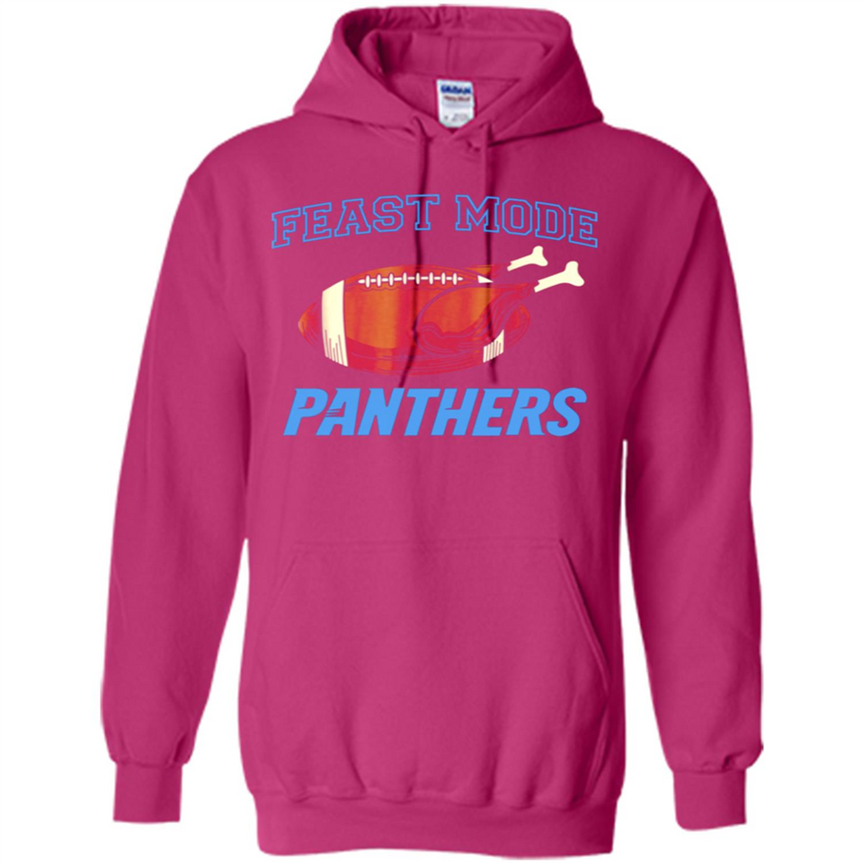 Feast Mode Panthers Shirt - Carolina Turkey Thanksgiving