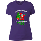 Christmas Dabbing Santa - Ladies' Boyfriend T-Shirt