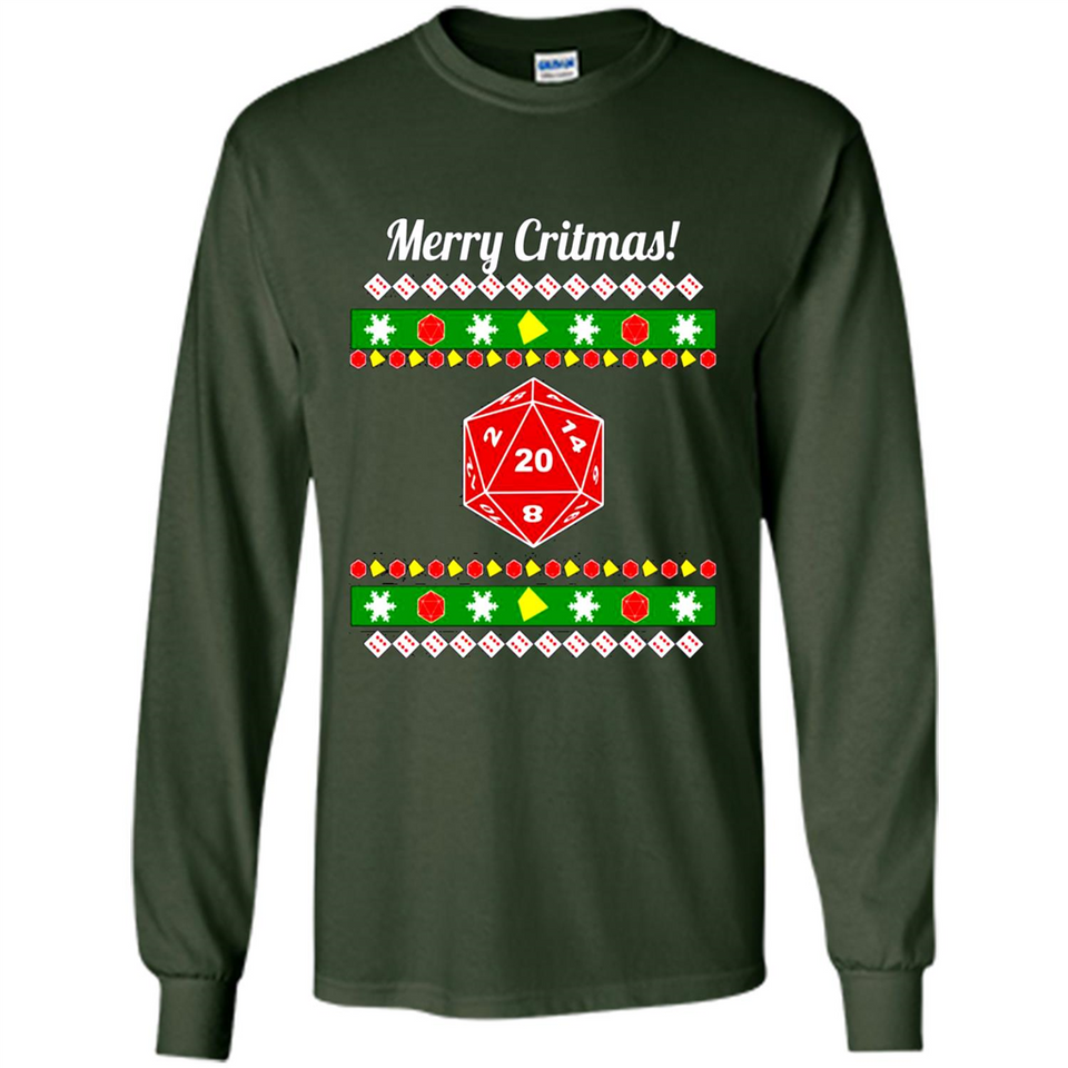Merry Critmas ugly sweater PINGPONG