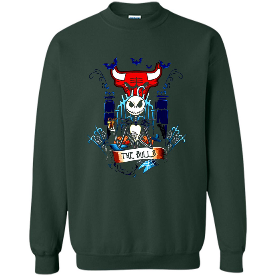 Chicago Bulls Halloween The Nightmare Before Christmas - Sweatshirt