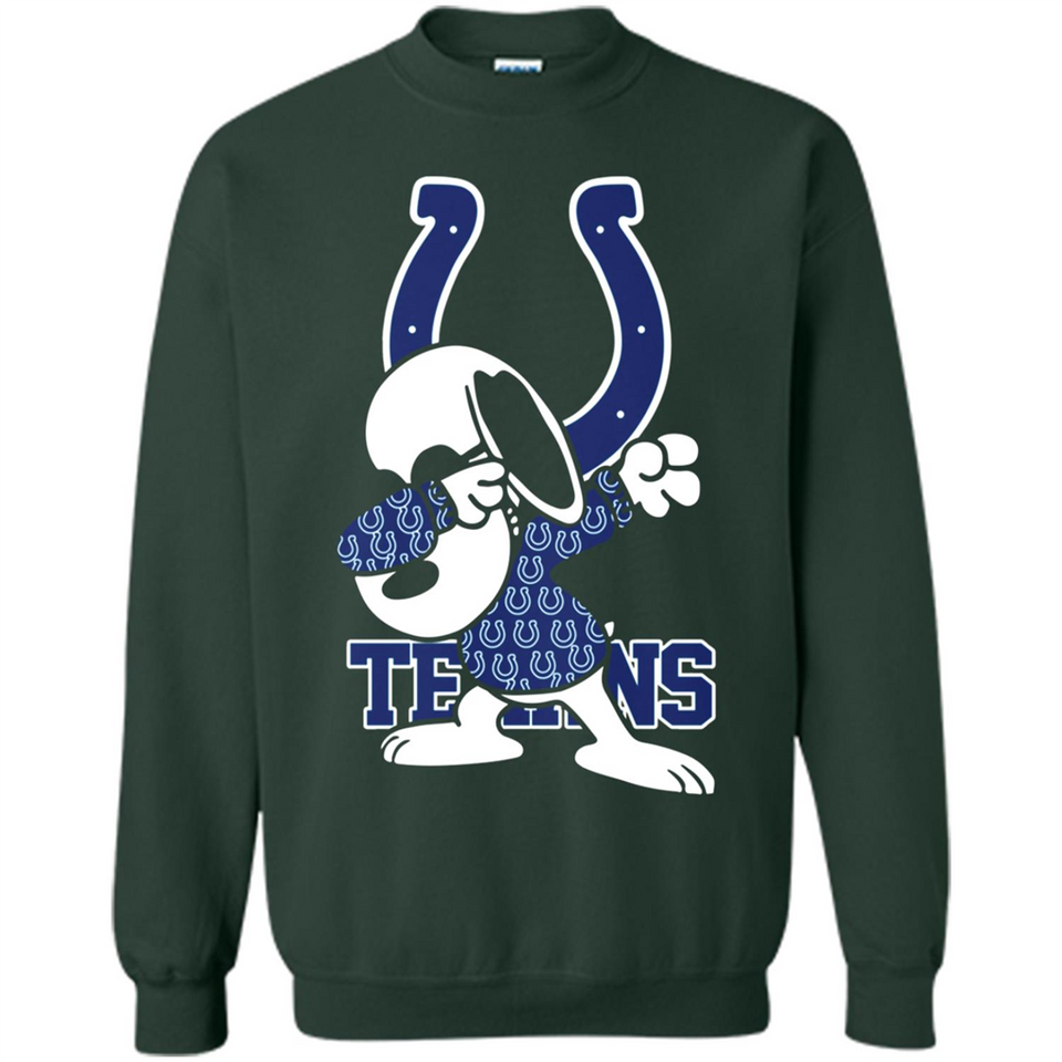Indianapolis Colts Snoopy Dabbing PING PONG