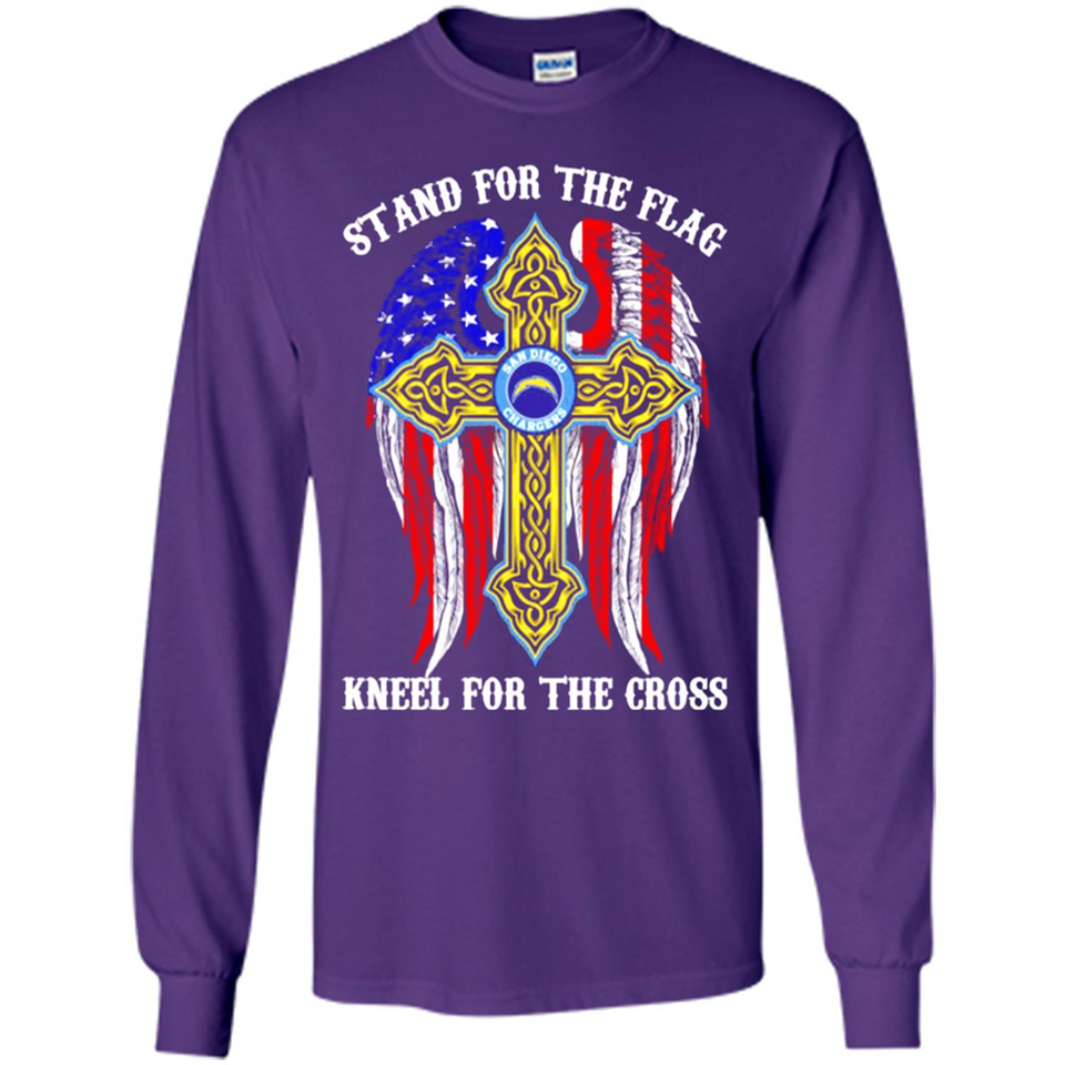 Chargers - stand for the flag kneel for the cross