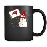 Tampa Bay Buccaneers Snowman Funny