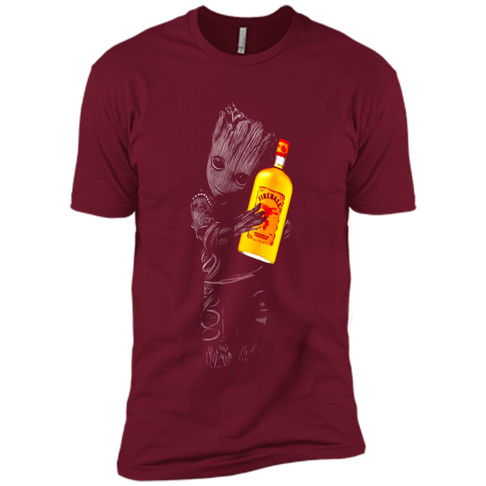 Groot hug Fireball Cinnamon Whisky PING PONG